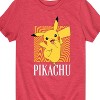 Boys' - Pokémon - Hypnotic Pikachu Art Short Sleeve Graphic T-Shirt - 2 of 4