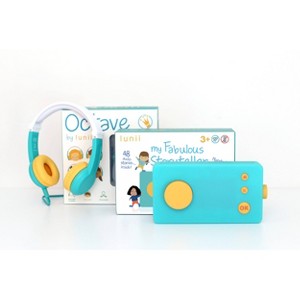 Lunii English Experience Pack: Preschool Creative Thinking Teaching Charts & Props, 2 Pieces, Rubber Material - 1 of 4