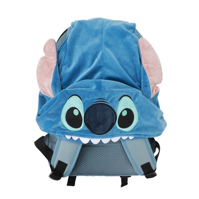 Lilo & Stitch Disney Stitch Tropical Print 17.5" Hooded Backpack — фото 2