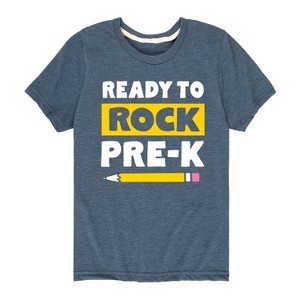 Boys' - Instant Message - Ready to Rock Pre-K Short Sleeve Graphic T-Shirt - 1 of 4