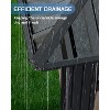 10x10 Ft Hardtop Gazebos with Heavy Duty Double Roof, Nettings and Curtains - 3 of 4
