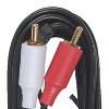 Color-Coded Stereo Audio Cable with RCA-Type Connectors - 3 of 4