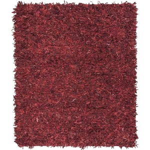 Leather Shag LSG601 Hand Woven Rugs - Safavieh - 1 of 2