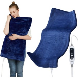 Heating Pad for Back Pain Relief, 33"x17" Extra Large Electric Heating Pads for Cramps Neck and Shoulders, 2H Auto Off, 4 Temperature Settings - 1 of 4