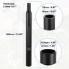 Unique Bargains Universal with Scale Mark Aluminum Alloy Bicycle Seat Post Black - 3 of 4