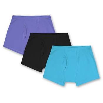 Fruit Of The Loom Boy's Contrast Trim Breathable Micro Mesh Boxer Brief (5  Pair Pack) : Target