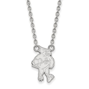 Black Bow Jewelry Sterling Silver Iowa State Cyclones NCAA Necklace 18 Inch - 1 of 4