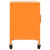 VidaXL Storage Cabinet Orange 23.6"x13.8"x22" Steel - 4 of 4