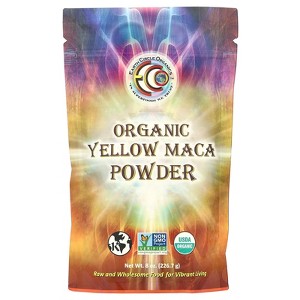 Earth Circle Organics - Organic Maca Root Powder, Natural Superfood, Helps with Energy, Hormone, Weight and Women's Fertility - USDA & Vegan Certified - 1 of 2