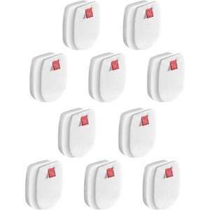 Nispira IZ300 IZ300UK Foam Felt Sponge Filters for Shark IZ300UKT IZ320 IZ320UK Anti Hair Wrap Cordless Vacuum Cleaners Accessory Filters, 10 Sets - 1 of 4