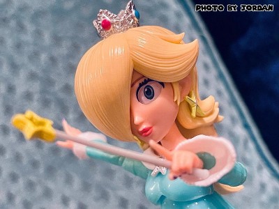 The Super Mario Galaxy Movie - 5 Figure Series  Rosalina Figure with Wand  and Stand Accessories : Target