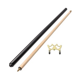 GSE 2-Piece Pool Cue Stick with Brass Screw-on Billiard Bridge Head, Billiard Bridge Stick - 1 of 4
