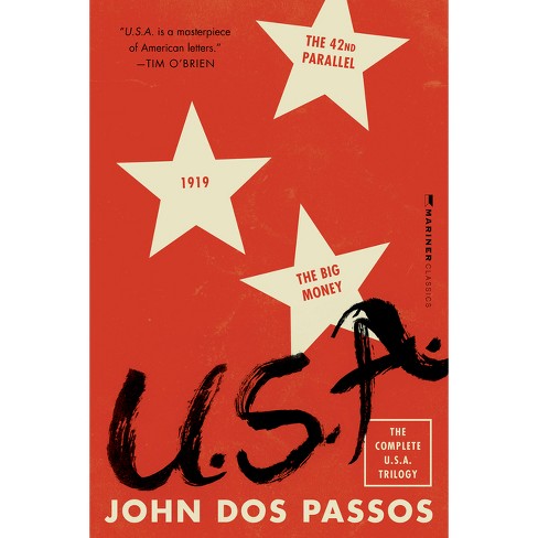 U.S.A. - (U.S.A. Trilogy) by  John Dos Passos (Paperback) - image 1 of 1