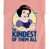 Girls' - Disney Princess - The Kindest Of Them All Fitted Short Sleeve Graphic T-Shirt - 2 of 4