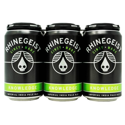 Rhinegeist Knowledge Imperial IPA Beer - 6pk/12 fl oz Cans
