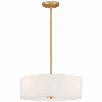 Access Lighting Mid Town 3 - Light Pendant in  Antique Brushed Brass