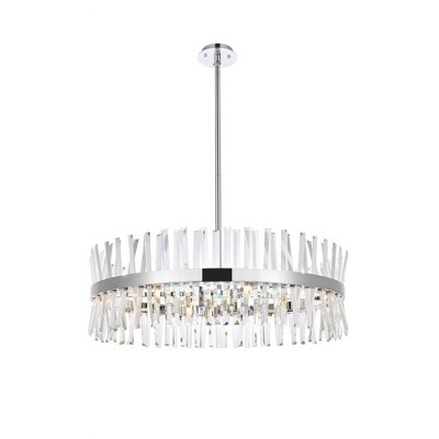 Elegant Lighting Serephina 16 - Light Chandelier in  Chrome