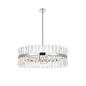 Elegant Lighting Serephina 16 - Light Chandelier in  Chrome - 1 of 4