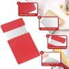 Unique Bargains Stainless Steel Pocket Travel PU Leather Mini Mirror - 3 of 4