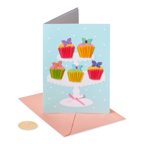 Papyrus Birthday Card (GEM Cupcake)