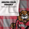 North Dakota State College Of Science Campus Plaid Spirit Silky Touch Super Soft Throw Blanket 50x60 - 4 of 4