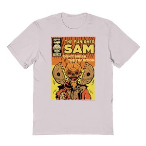 Trick R Treat Men's The Punisher Sam Short Sleeve Graphic Cotton T-shirt - 1 of 1