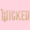 Juniors Womens Wicked: For Good Official Floral Logo T Shirt - 2 of 4