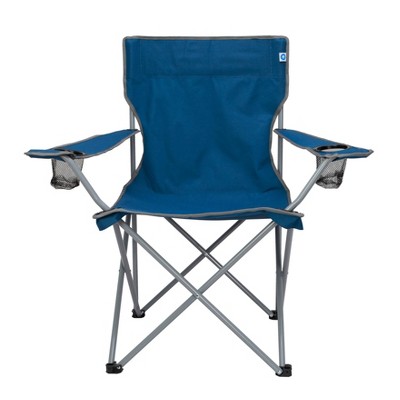 Folding Chair Quick Quad Camp Chair BLUE 