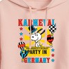 Women's - Peanuts - Karneval Biggest Oldest Party Germany Cropped Graphic Hoodie - 2 of 4