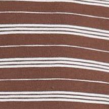 Brown/White Striped