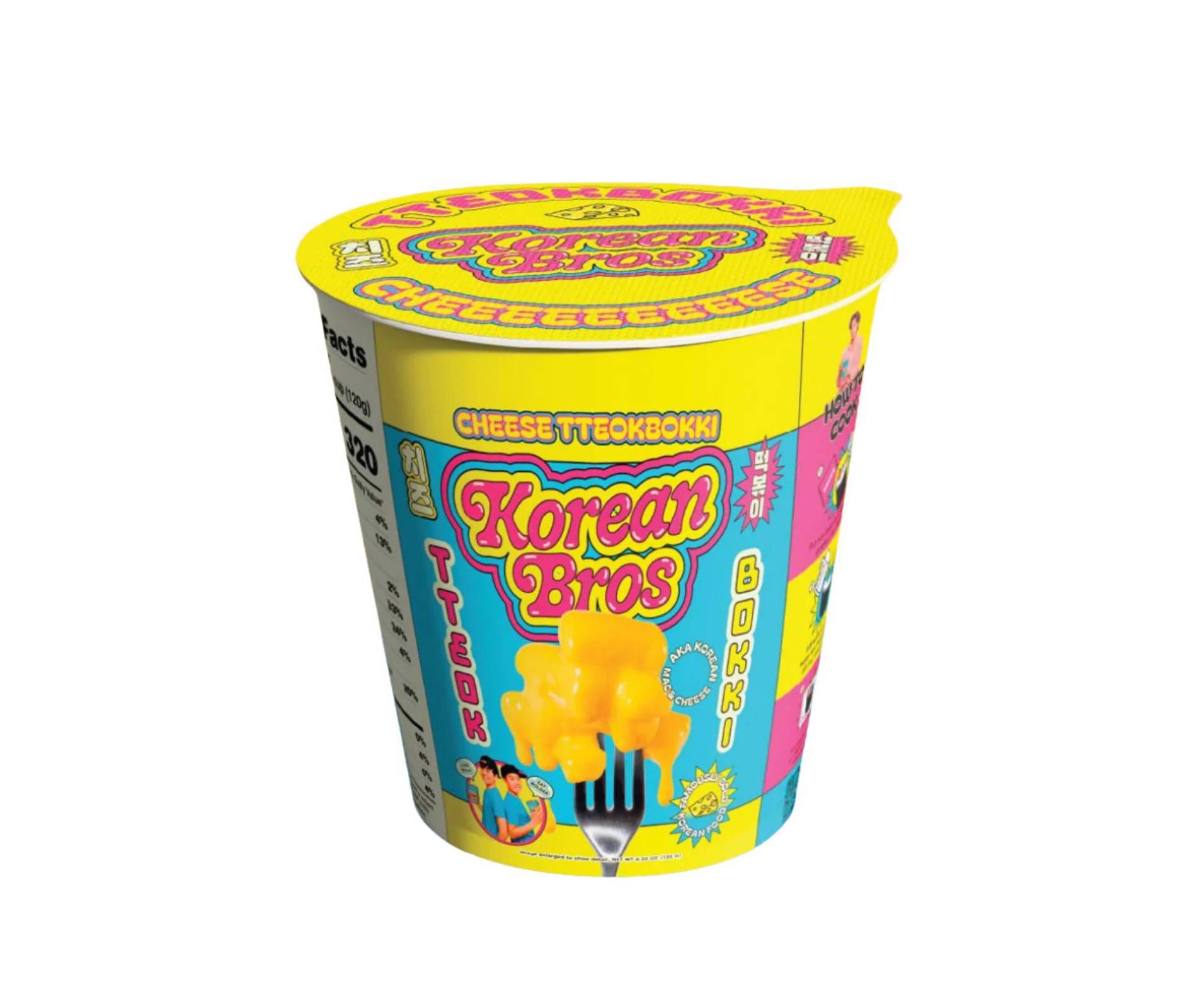 Korean Bros Tteobokki Cheese Cup - 4.23oz