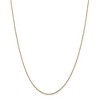Black Bow Jewelry 1.1mm, 14k Yellow Gold, Ropa Chain Necklace - 3 of 4