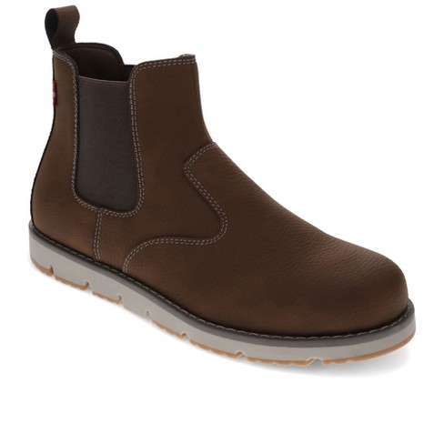 Men's levi's logger chelsea boot new arrivals