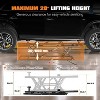 AMERLIFE Portable Car Lift, Heavy Duty Quick Jack , Locking Levers& Wheels - 4 of 4