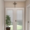 Metal Wall Cross with Decorative Floral Scroll Design- Rustic Handcrafted Religious Wall Art for Decor in Living Room, Bedroom, More by Hastings Home - 4 of 4