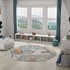 Nourison Kids Washable Safari Animals Indoor Rug - 4 of 4