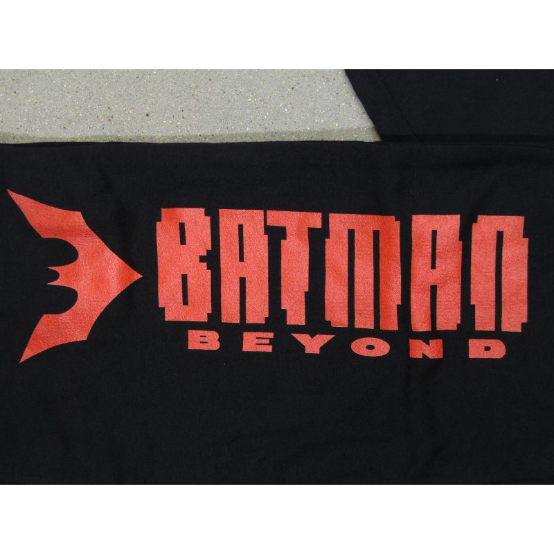 Batman Beyond Red Title Men's Black Graphic Sleep Pajama Pants-, 2 of 3