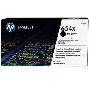 HP Inc. 654X High Yield Black Original LaserJet Toner Cartridge, ~20,500 pages, - 1 of 4