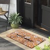 2'6"x4'2" Natural Woven Rectangular Braided Outdoor Accent Rug Heathered Cream - Threshold™ - 2 of 4