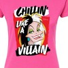 Women's - Disney Villains - Cruella Chillin Like A Villain Juniors Fitted Graphic T-Shirt - 2 of 3