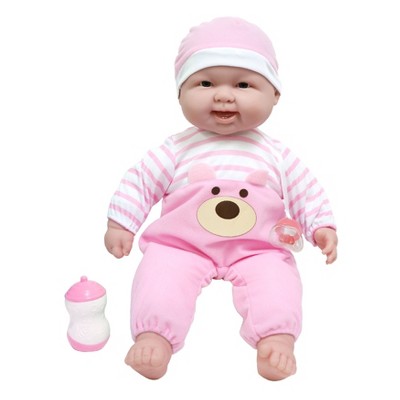 La Baby ® 20 Soft Body Baby Doll Pink/White 3 Piece Outfit w/ Pacifie – JC  Toys Group Inc.