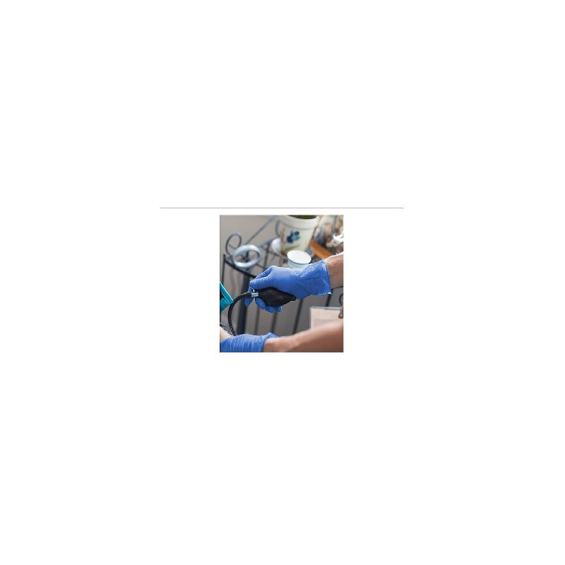 Ammex Professional ACNPF Nitrile Exam Gloves Powder and Latex Free Blue Medium 100/Box (ACNPF44100), 3 of 5