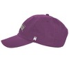 James Madison University Team Logo Adult Dad Cap Purple OS - 3 of 4
