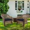 Covers&All Square Cushion Slipcover for Patio Couch Sofa Seats Cover only, Pack of 2 - 4 of 4