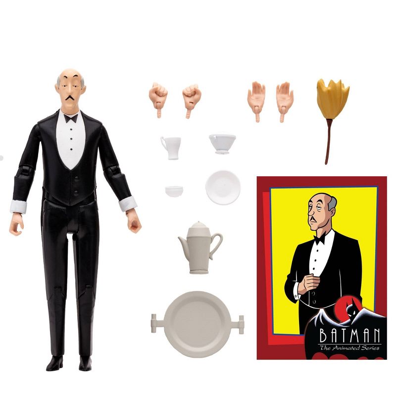 McFarlane Toys Batman: The Animated Series Alfred Pennyworth 6&#34; Action Figure (Target Exclusive), 4 of 15
