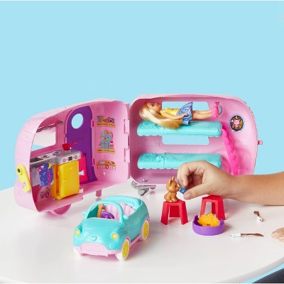 barbie club chelsea camper playset