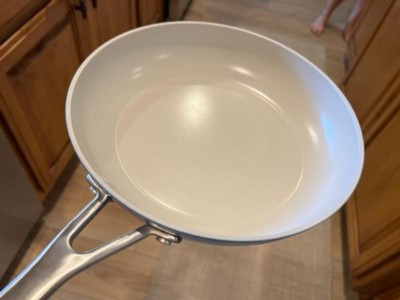 Kitchenaid Hard Anodized 10 Nonstick Ceramic Frying Pan - Pistachio :  Target