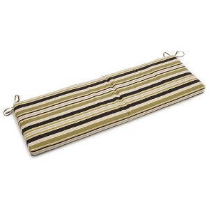 Blazing Needles, 57-inch by 19-inch Outdoor Spun Polyester Loveseat Cushion - 1 of 1