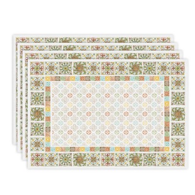 Laural Home Under the Golden Sun Set of 4 13" x 19" Placemats