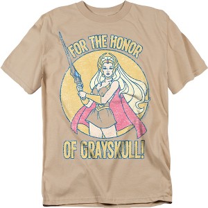 She Ra Honor Of Grayskull Adult T-Shirt - 1 of 4